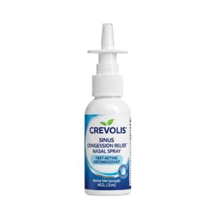 Crevolis Sinus Congestion Relief Nasal Spray | Fast-Acting Decongestant
